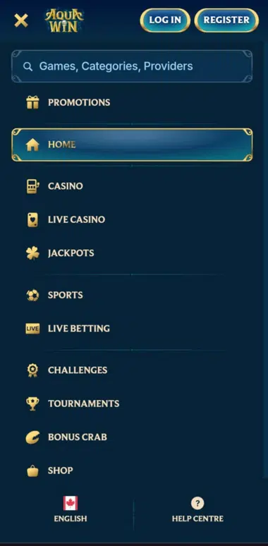 Aquawin Casino App